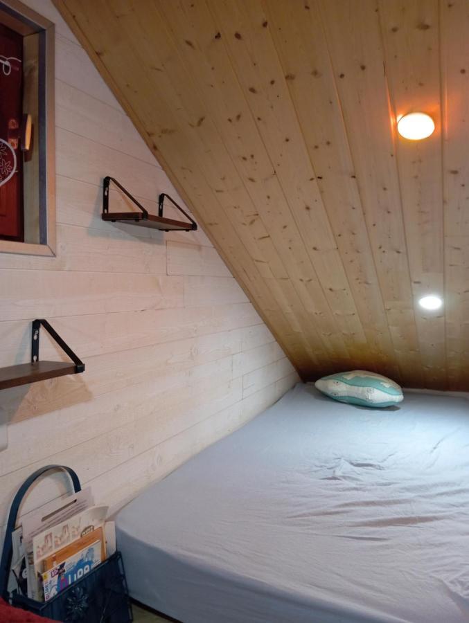 La P'Tite Maison Bois Du Herisson Menetrux-en-Joux エクステリア 写真