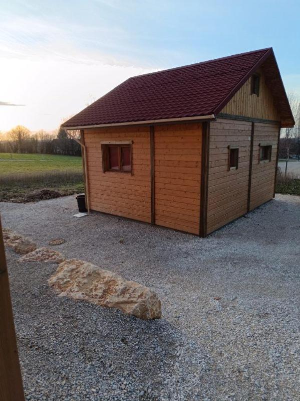 La P'Tite Maison Bois Du Herisson Menetrux-en-Joux エクステリア 写真